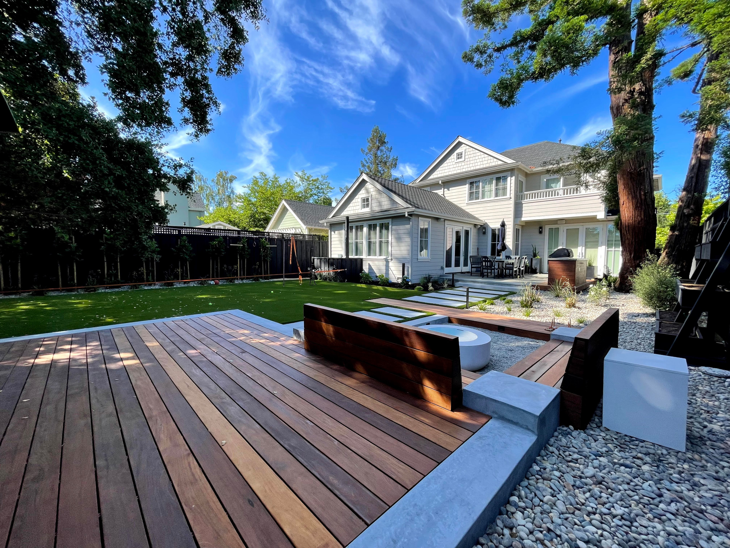 Redwood City Backyard/Front Yard Renovation