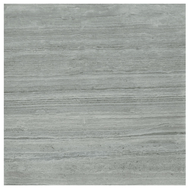 Sublime Floor Tiles, Gloss Grey, Set of 20 m²