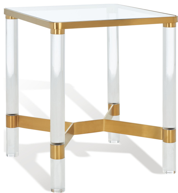 Suzanna Accent Table Contemporary Side Tables And End Tables by HedgeApple Houzz