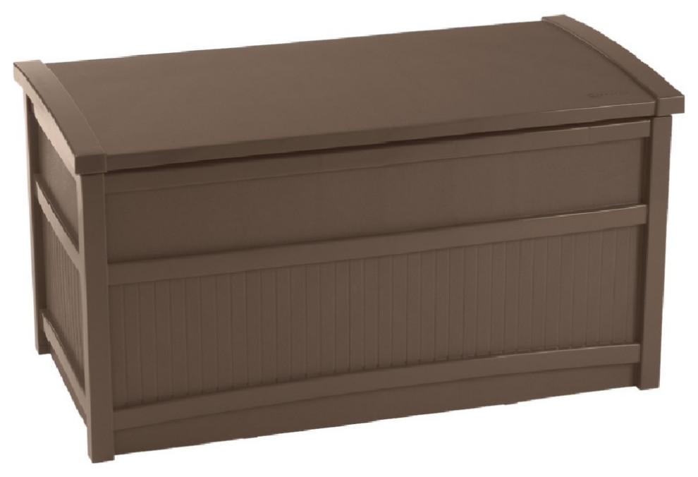 Suncast DB5000B Resin Deck Box, 50 Gallon, 50 Gallon Deck Boxes And