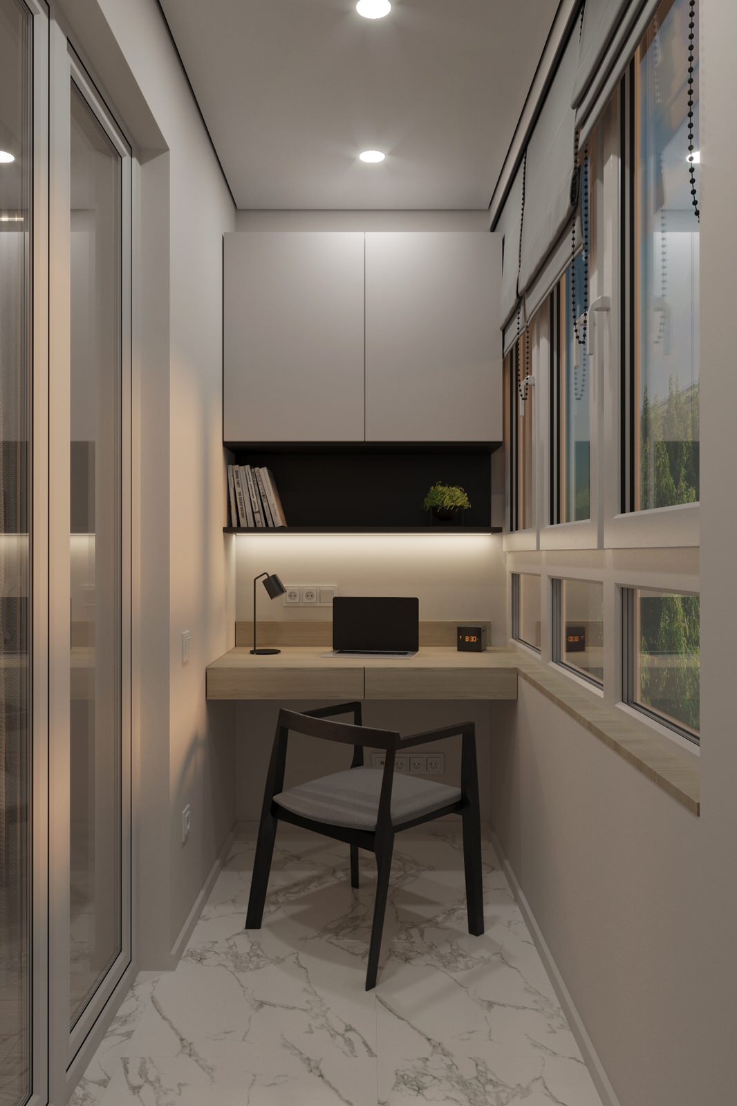 Визуализация дизайн-проекта 2-х комнатной квартиры