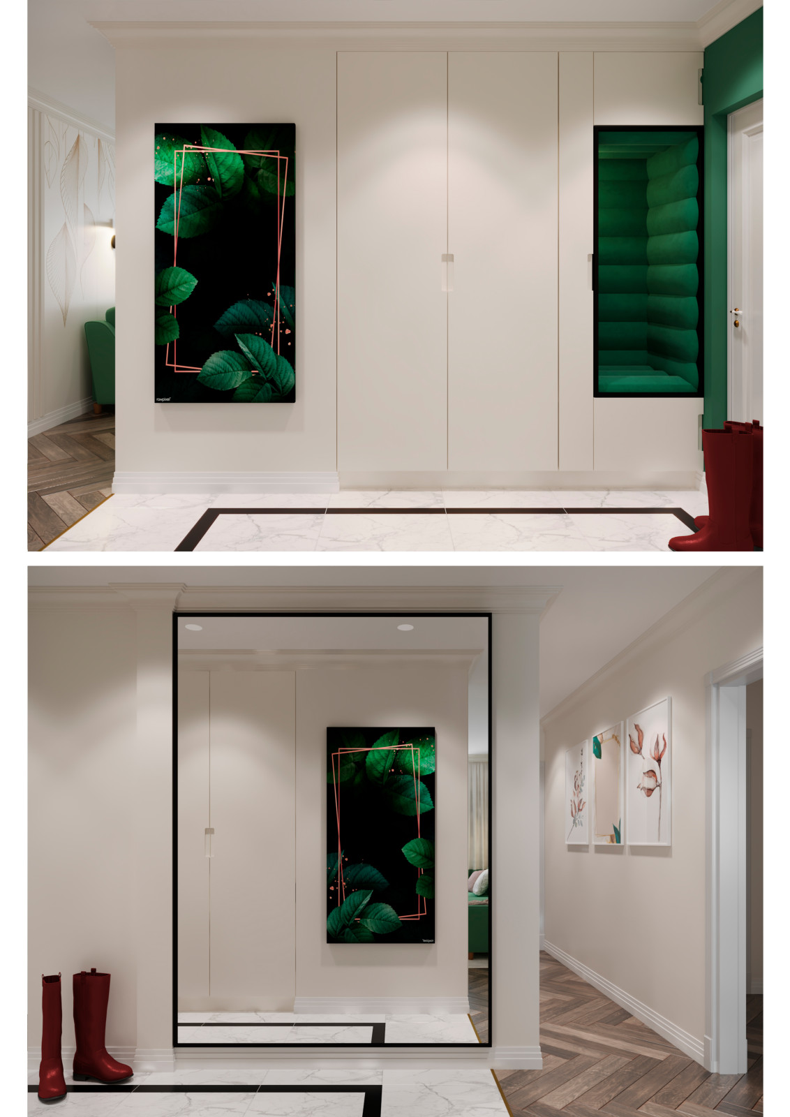 Визуализация 3-4омнатной квартиры в Люберцы