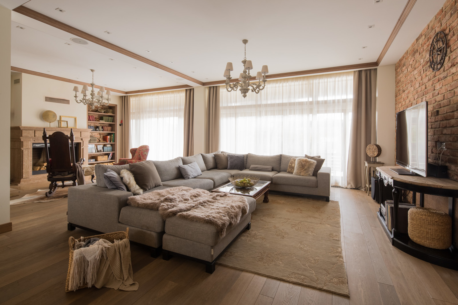 Гостиная, зона TV