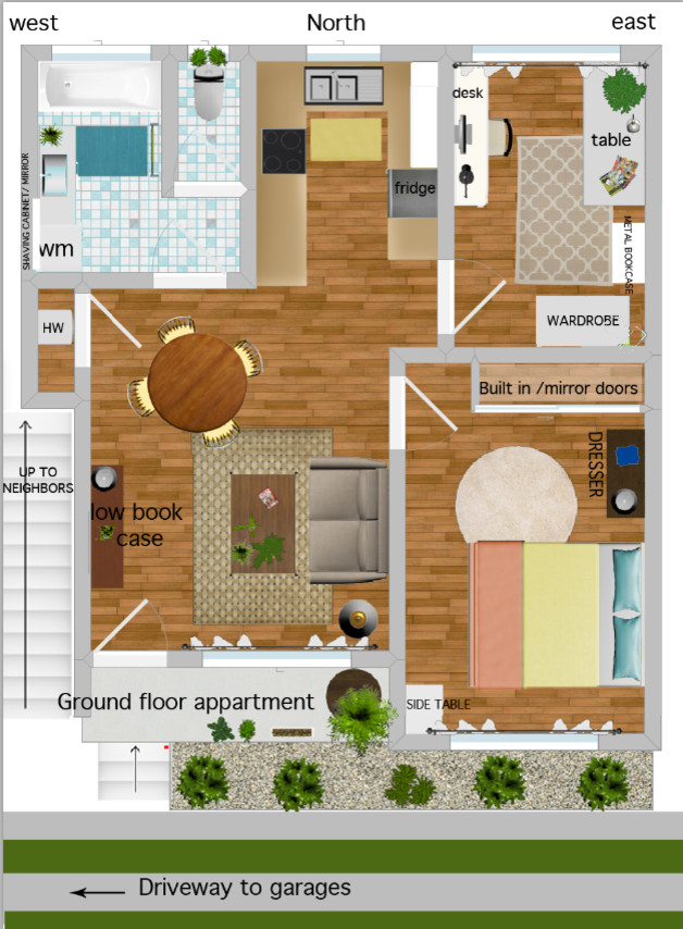 feng shui room map