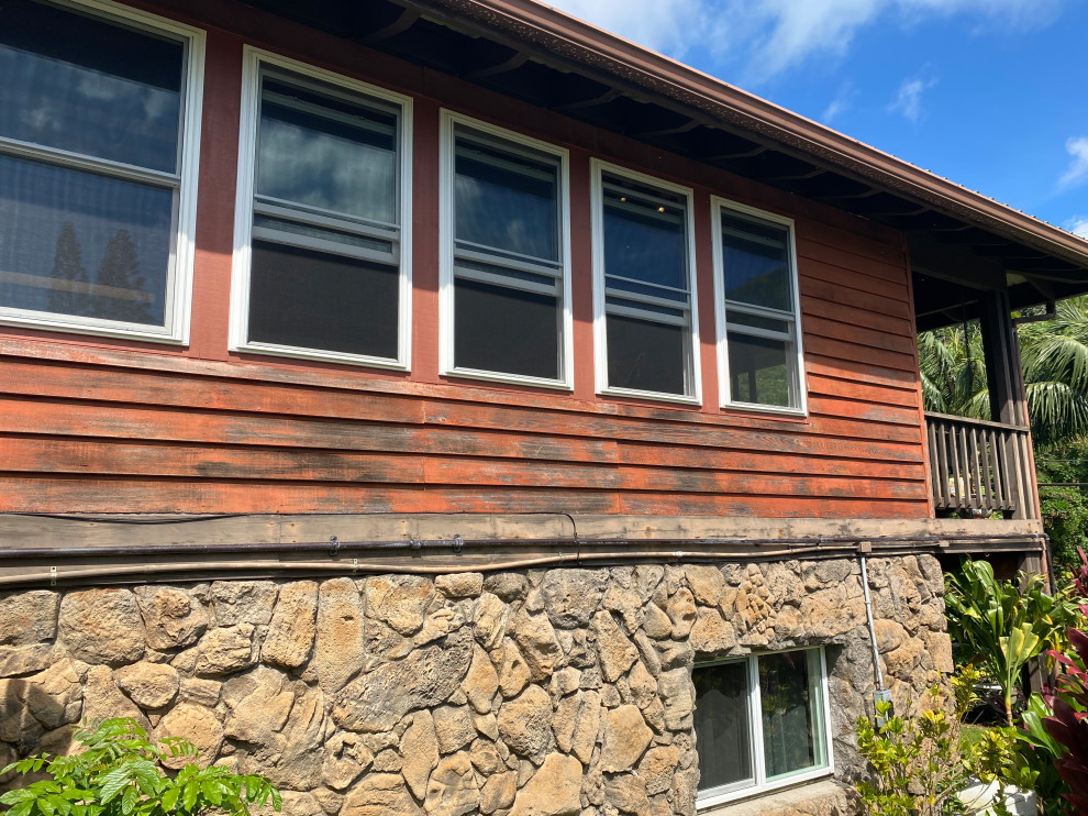 Why is water coming in the windows?