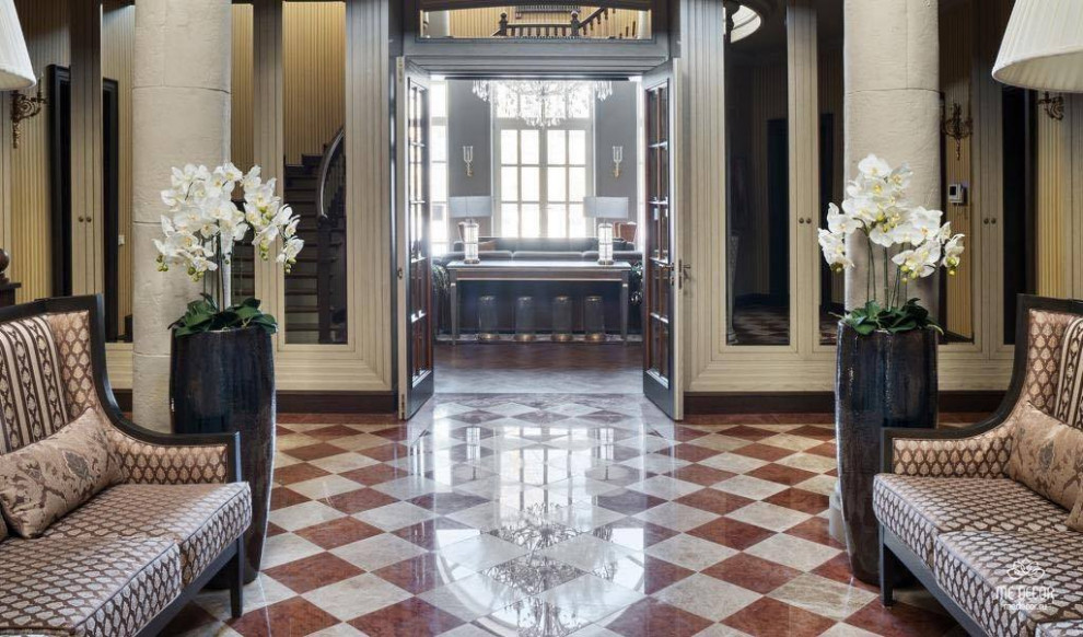 Оформление цветами интерьера дома