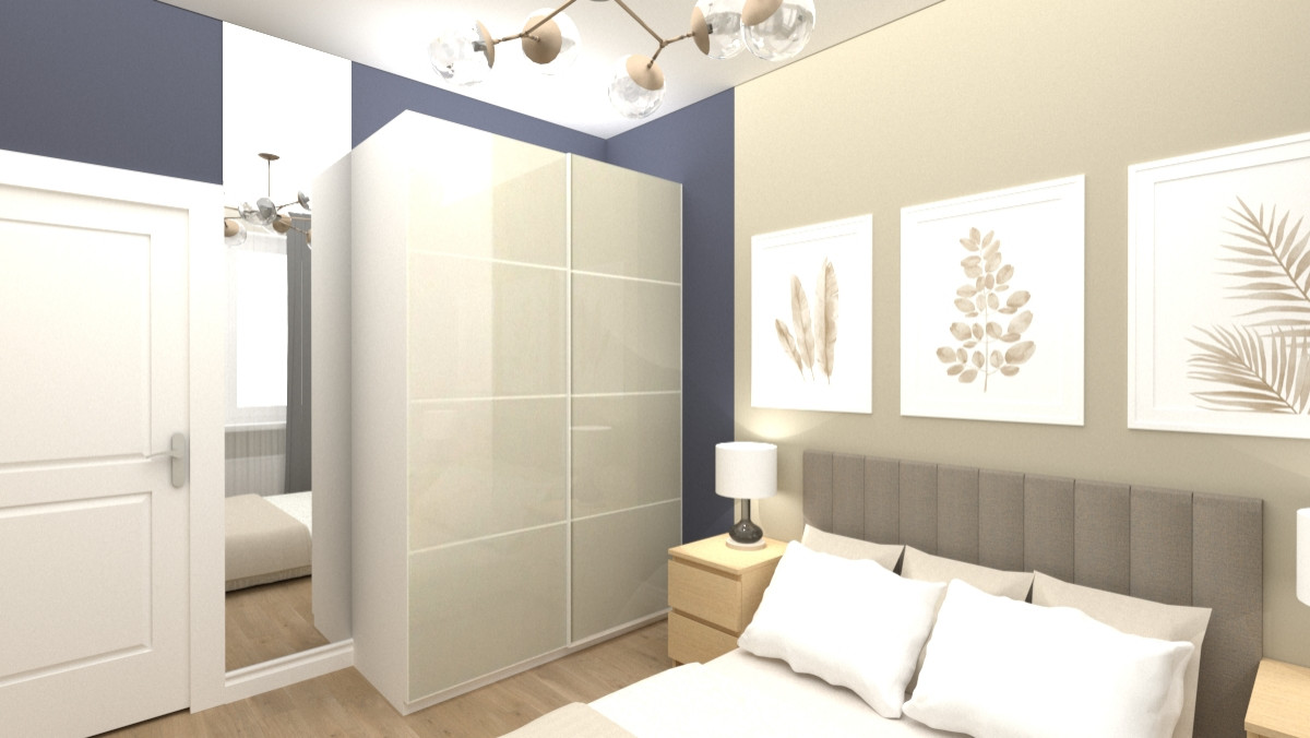 Яркая евродвушка в ЖК Гринландия-2 для молодой женщины