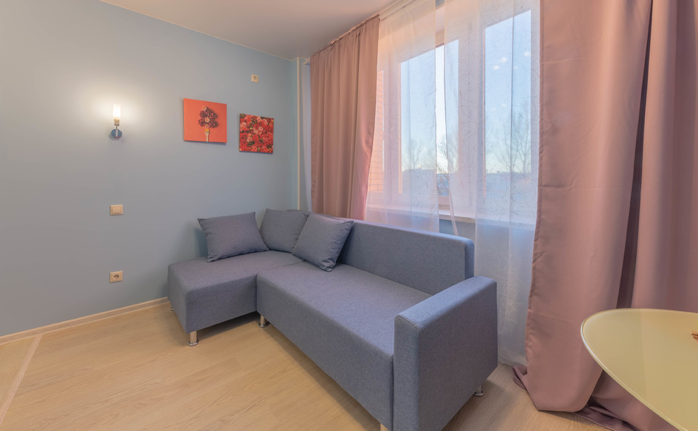 Интерьерная съёмка квартиры-студии в Московской области