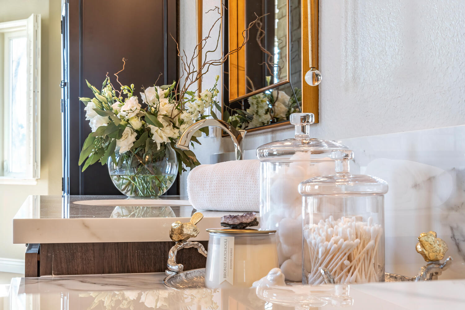 Mediterranean Modern Master Bathroom