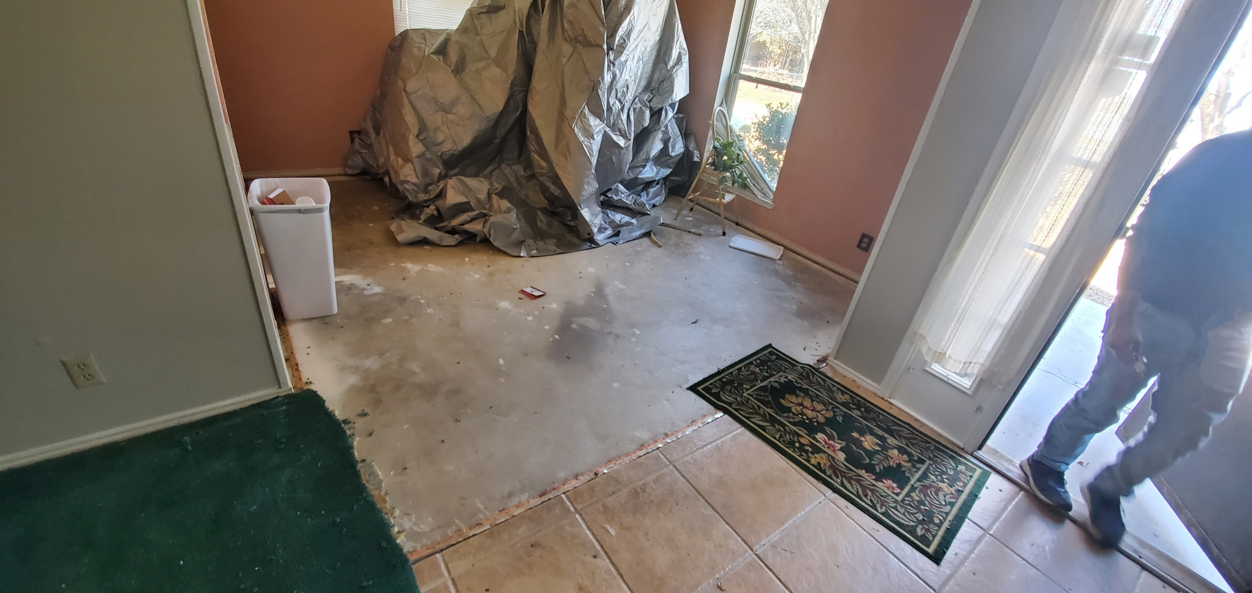 Kitchen Water Damage