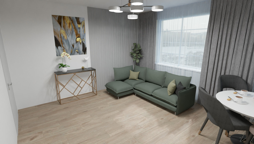 Квартира для молодой семьи. Евротрешка.