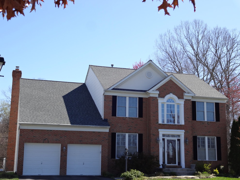 8231 Hortonia Point Dr., Millersville, MD 21108 Roof Installation Traditional Exterior