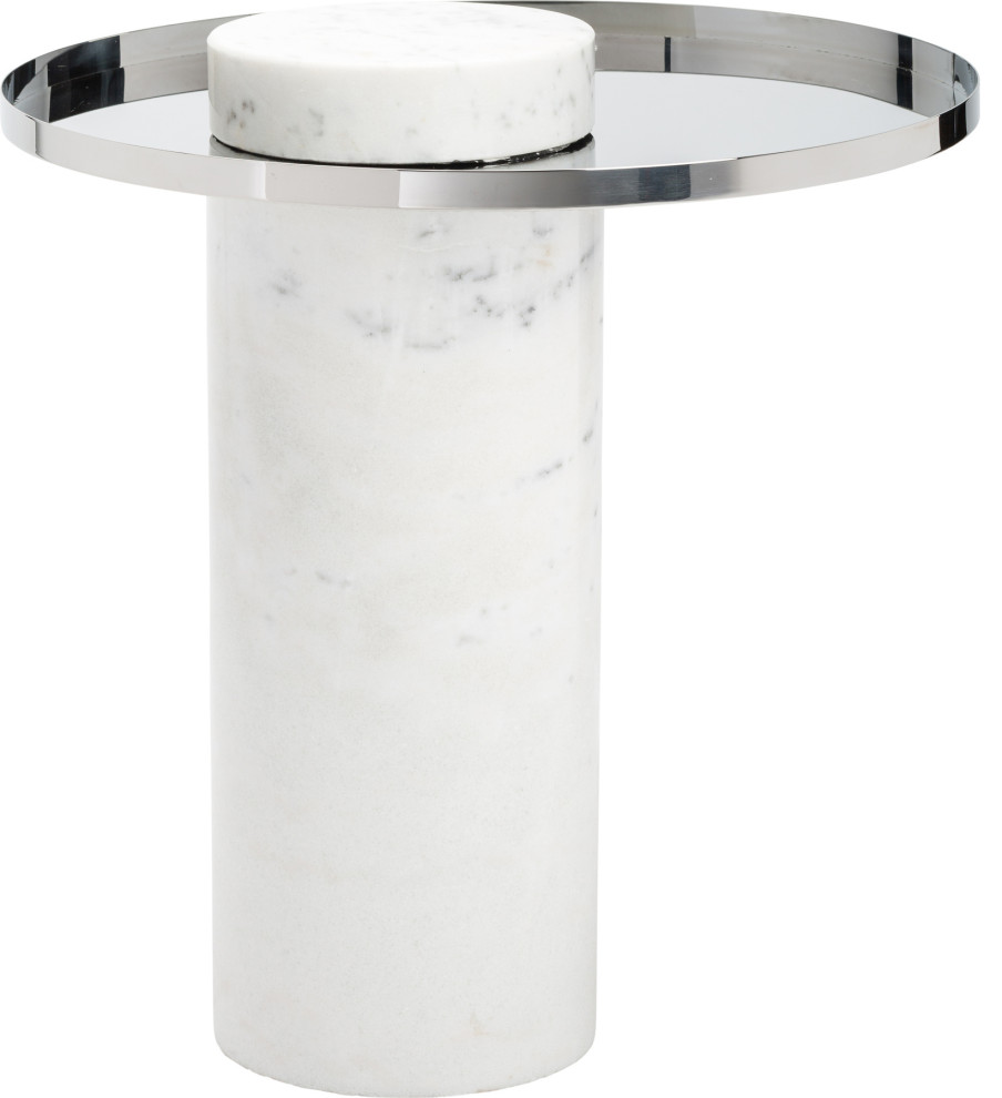 Pillar Side Table Contemporary Side Tables And End Tables by