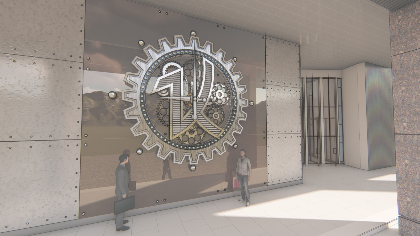 Эскизный проект станции метро #artist_ss