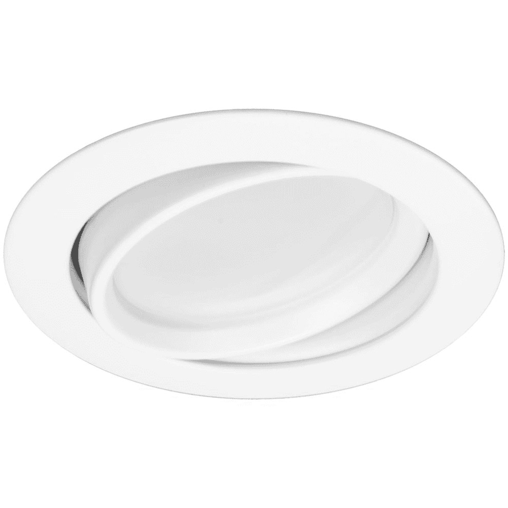 American Lighting Ad4S30Wh Advantage Swivel Downlight, 4'', 3000K