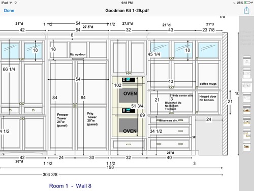 Need help hinging appliance garage for overlay look