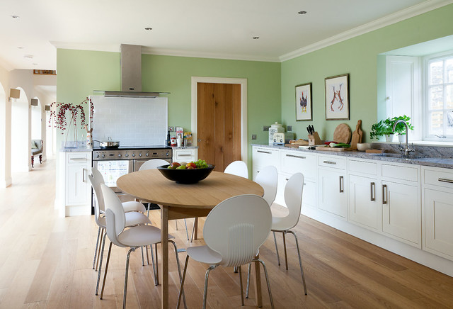 Fife steading conversion transitional-kitchen