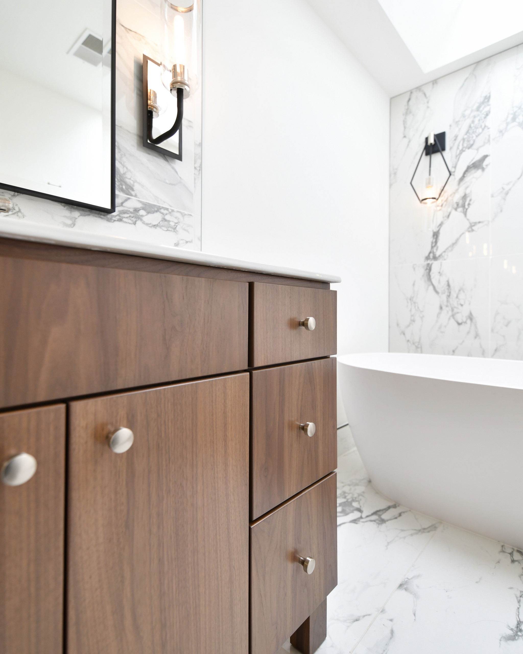 Fab Master Bathroom and Spacious Closet in  Vienna, Va