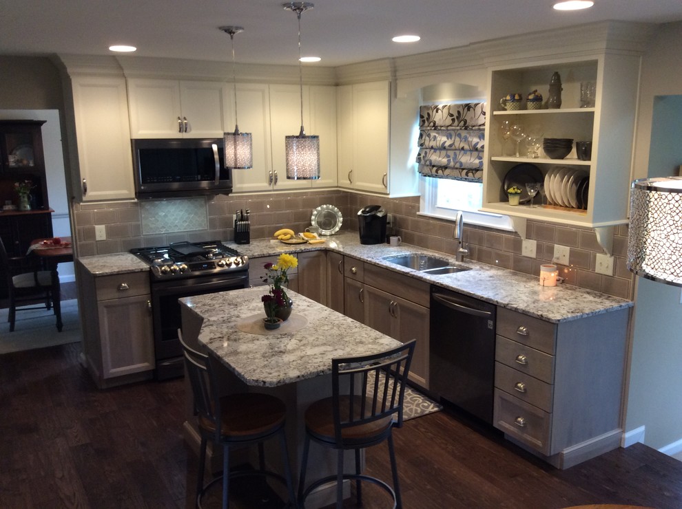 Bright Kitchen from Dark and Crowded, Harrisburg, Pennsylvaia