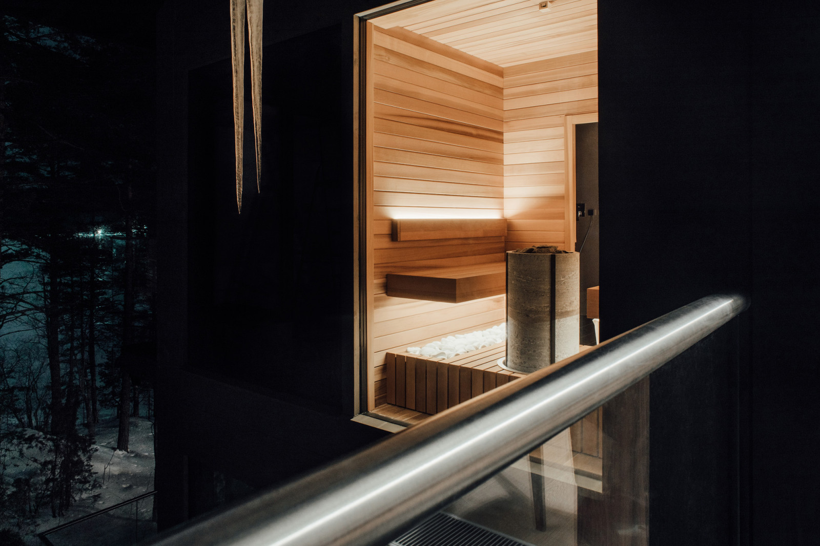 Сауна  в фахверке