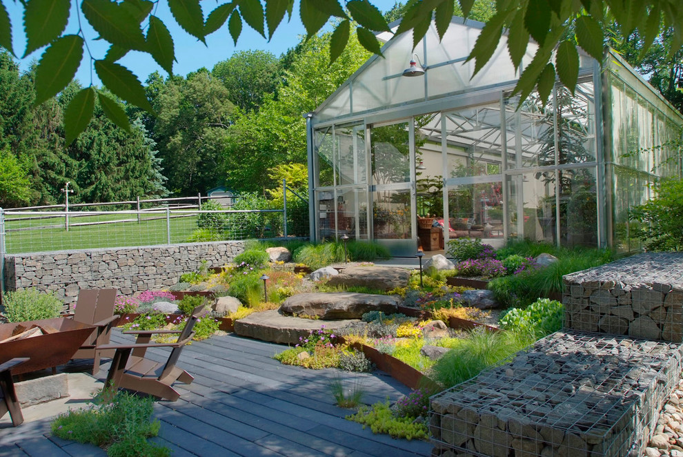 This is an example of an industrial greenhouse in Philadelphia.