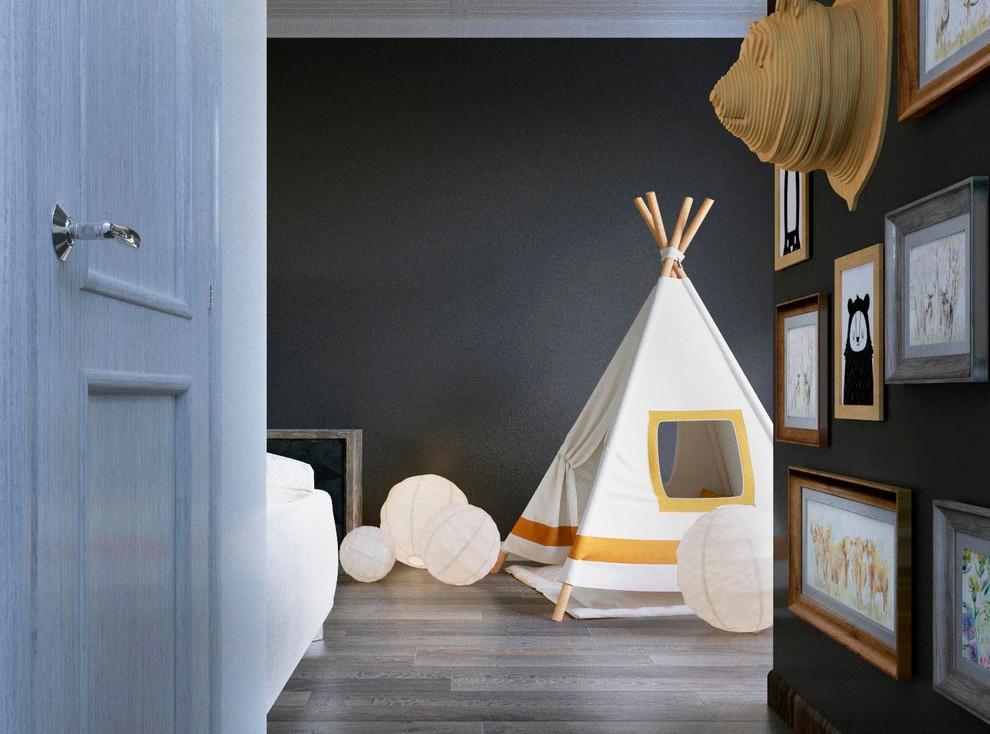 Проект интерьера таунхауса во Владивостоке по ул. Лесная, Заря