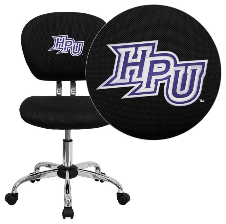 Flash Furniture High Point University Panthers Embroidered Black Mesh Task Chair