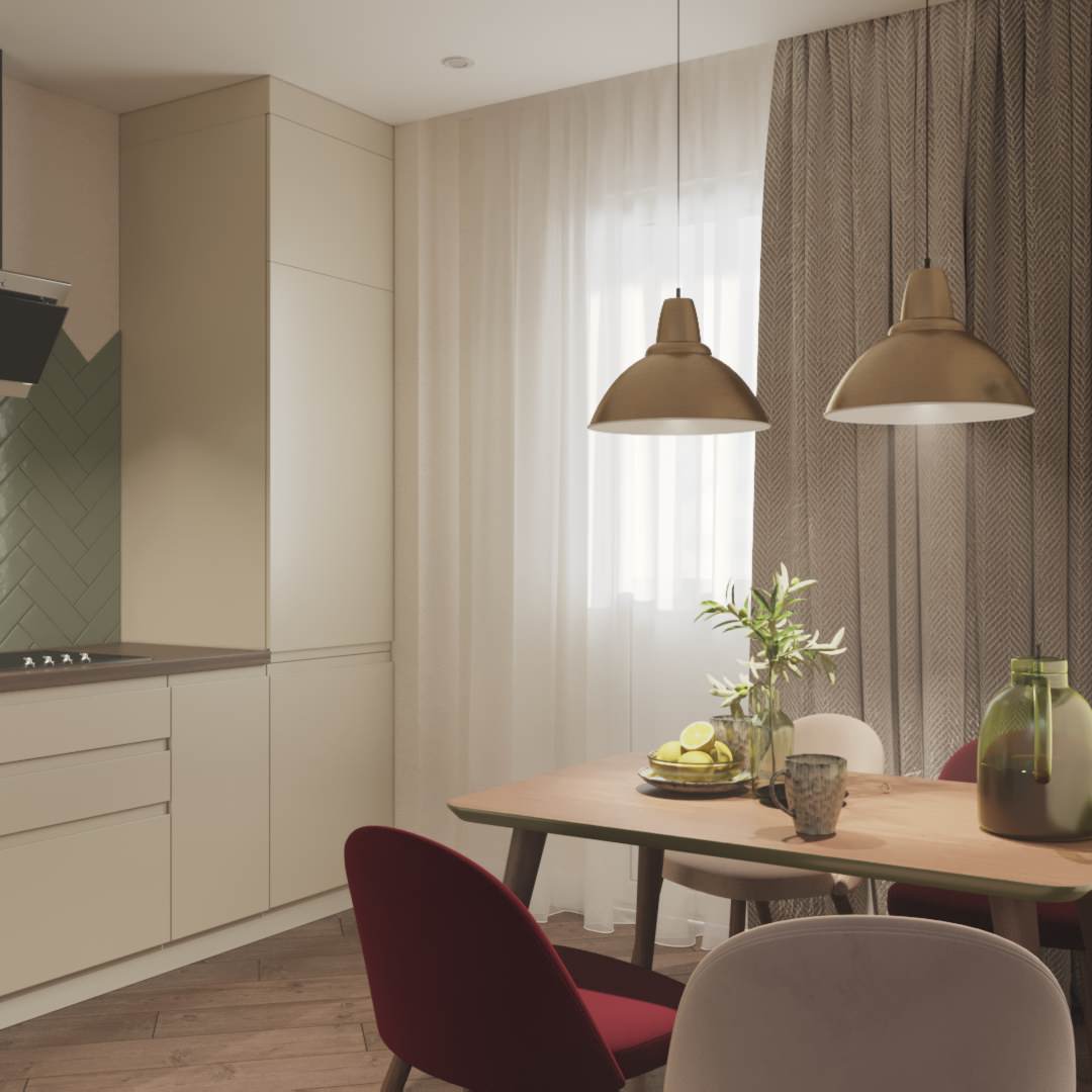 Трехкомнатная квартира в ЖК Жилой квартал