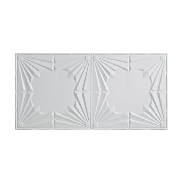 Fasade Art Deco Ceiling Tile Sample Transitional Ceiling Tile