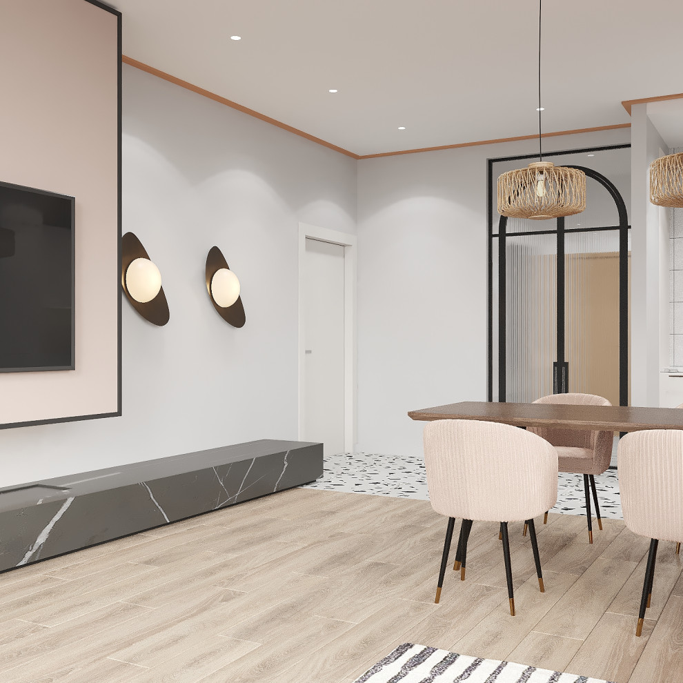 Яркие апартаменты