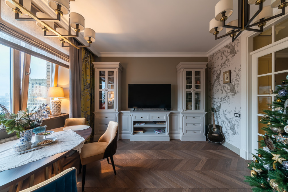 Элитный интерьер квартиры на Смоленке