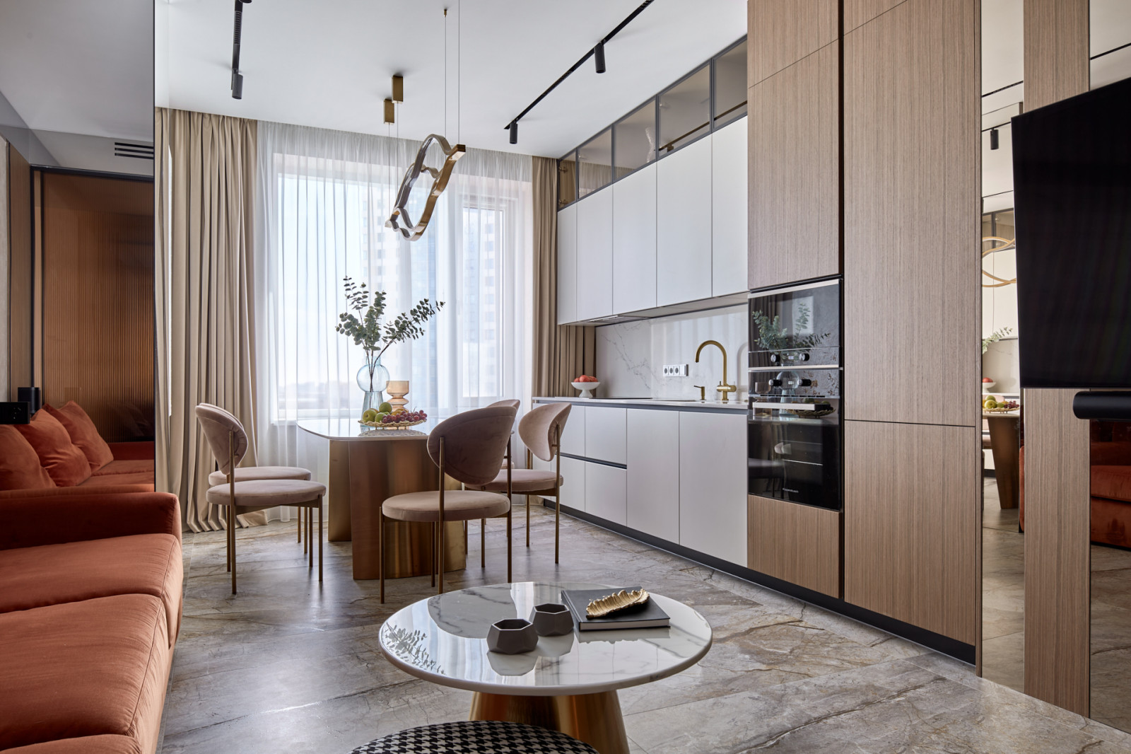 Проект в ЖК "Долина Сетунь" 100 кв. м.