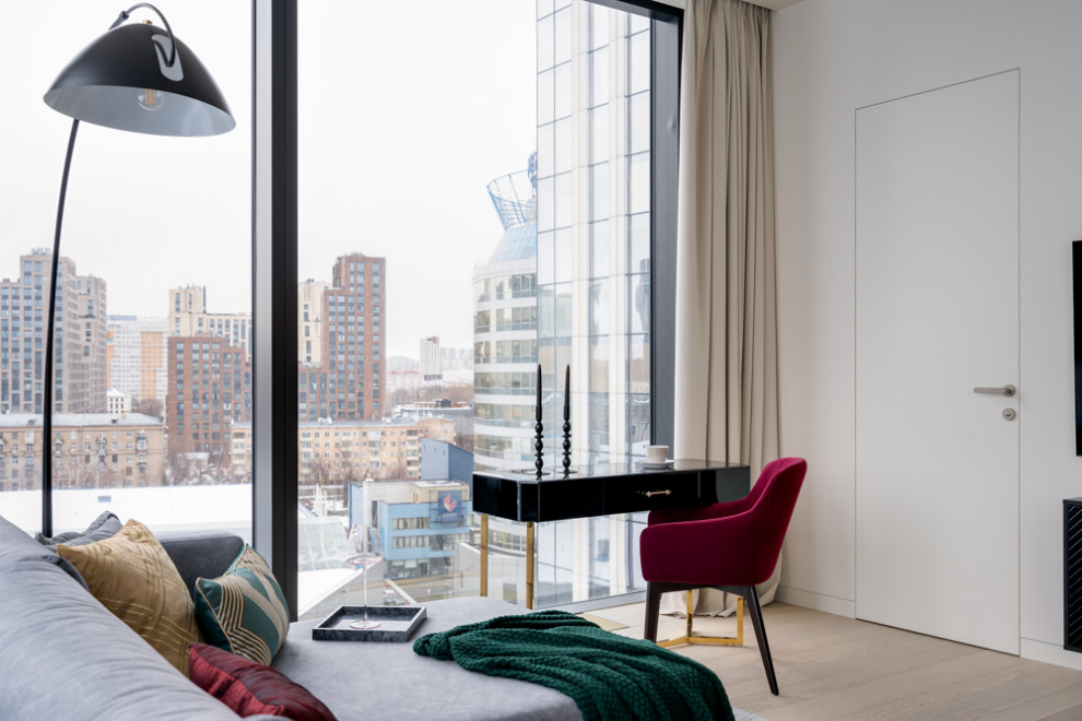 Хоумстейджинг и комплектация квартиры в небоскребе Москва Сити, ЖК Capital Tower