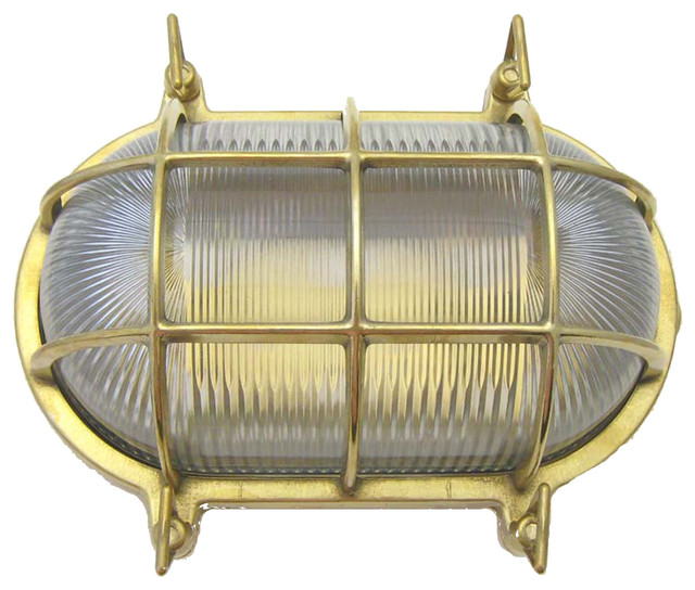 Small Oval Cage Light Solid Brass Interior Exterior Use By Small Oval Cage Light Solid Brass Interior Exterior Use By Shiplights