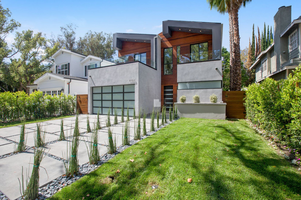 Современная дом в Лос-Анжелесе, район Студио Сити