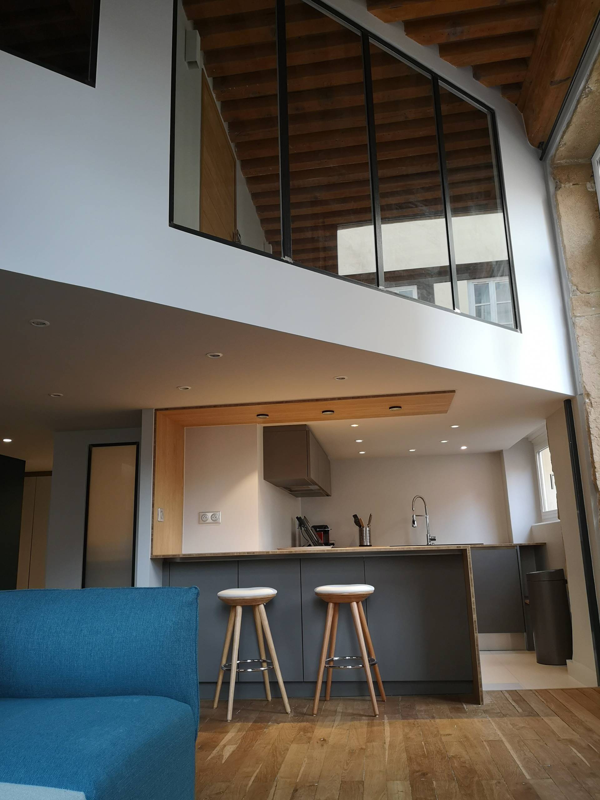 Rénovation d'un Canut à la Croix Rousse