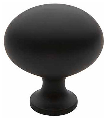 Baldwin Bronze Oval Knob