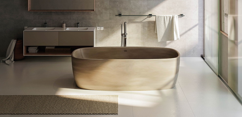 Coletta Sandstone Песочная Каменная Ванна от Viva Lusso