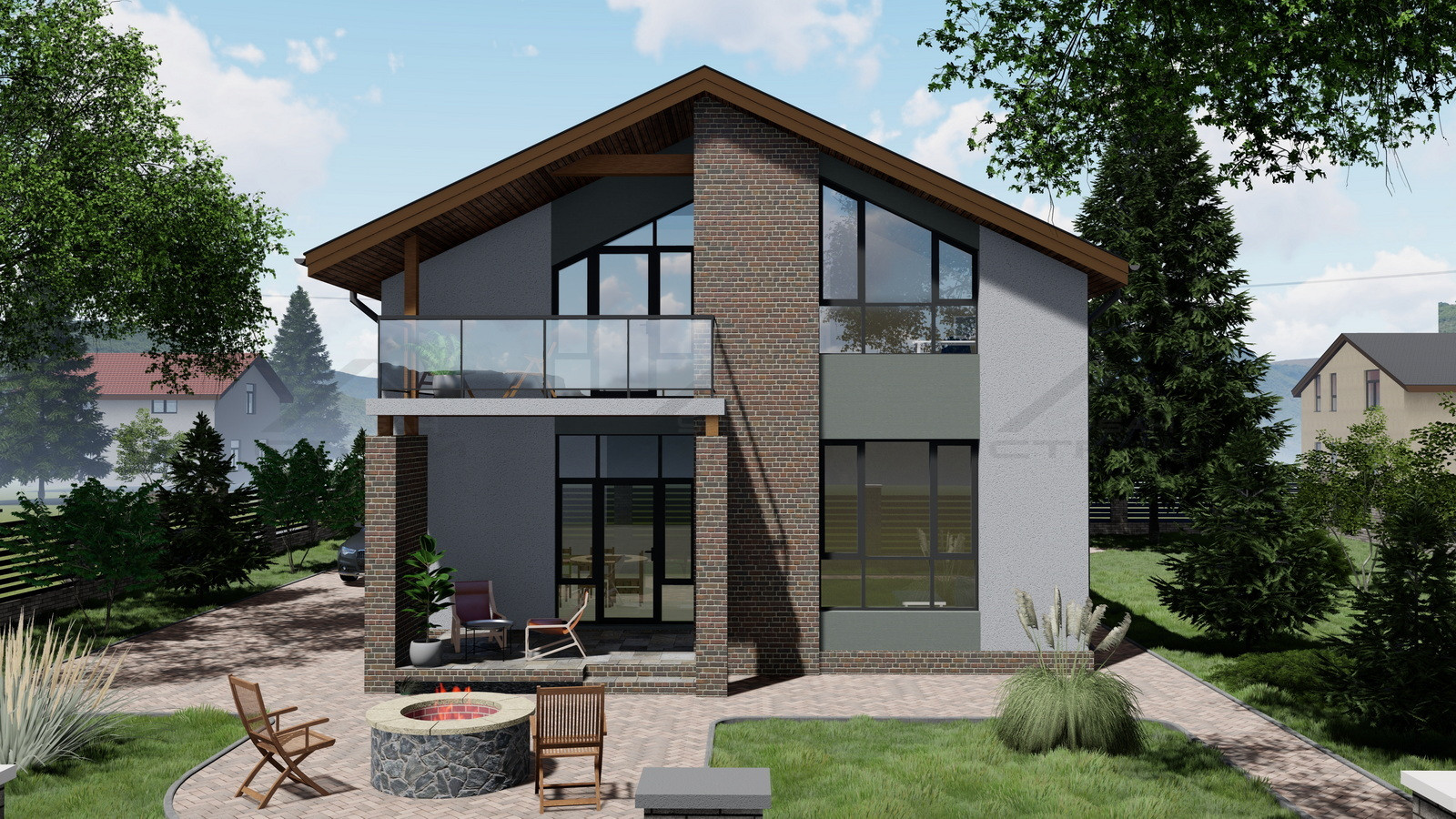 Несколько визуализаций наших проектов