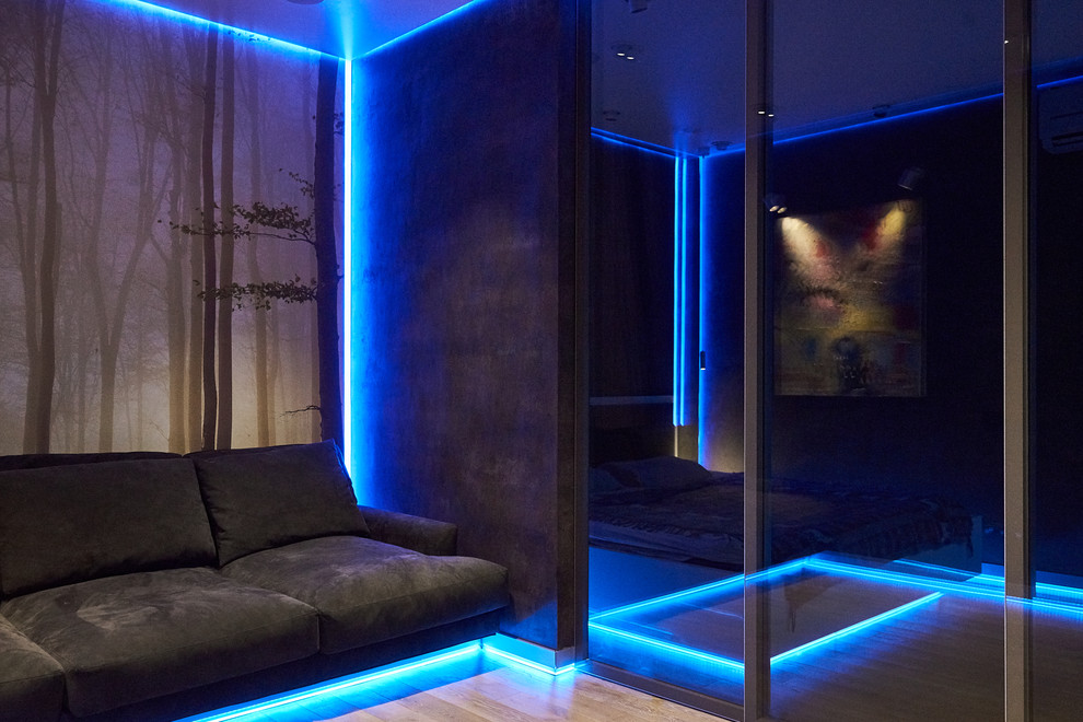 Квартира в стиле Минимал Хай-Тек