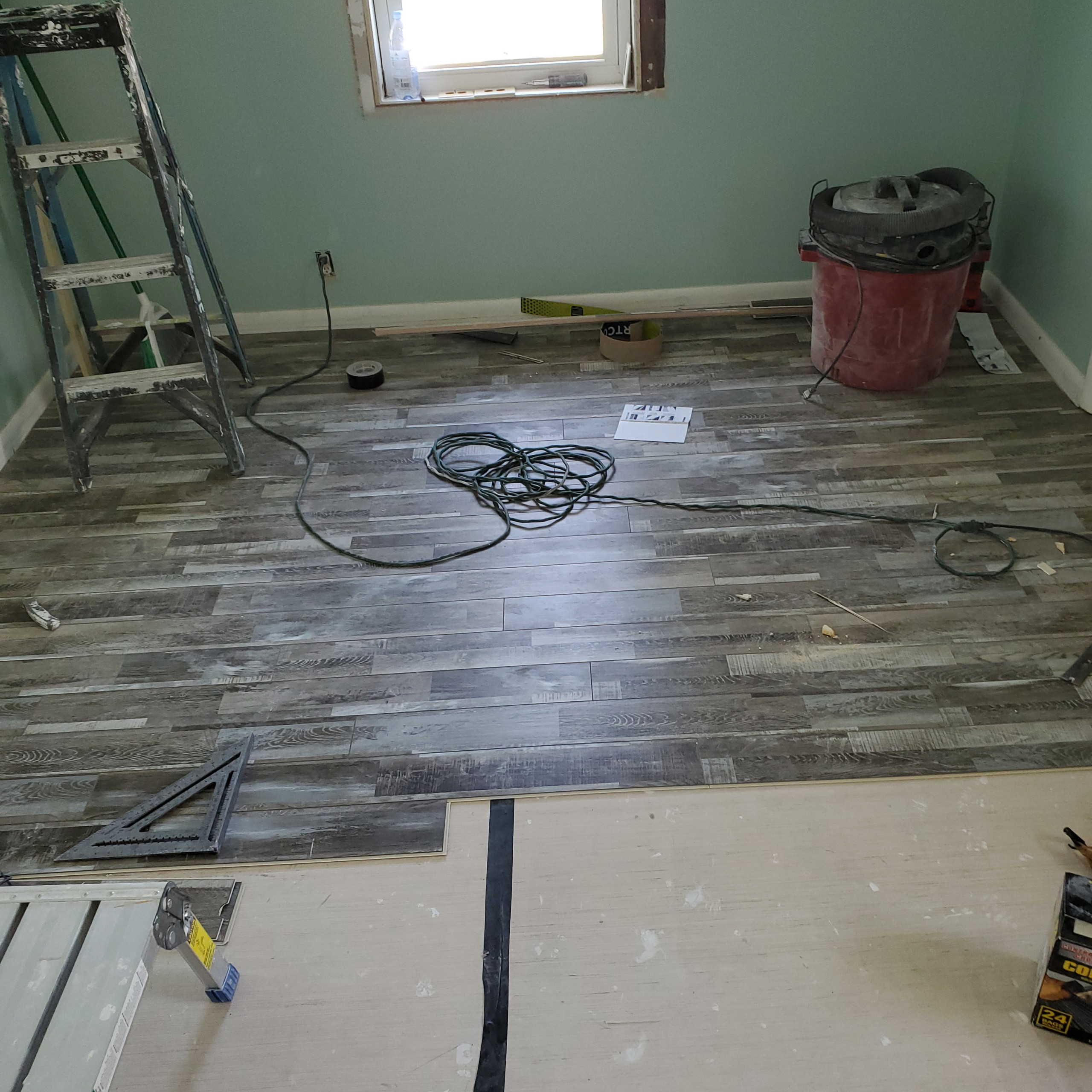 Bedroom to bathroom