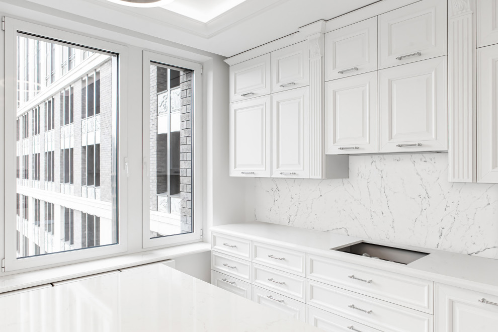 Ремонт трехкомнатной квартиры с кухней-гостиной ЖК Наследие