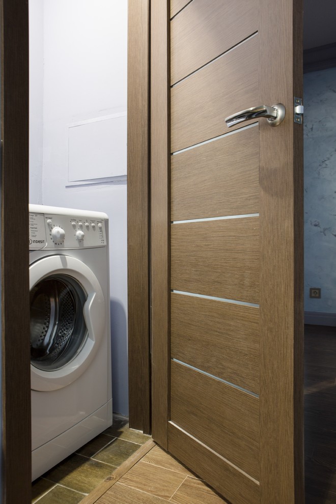 Дизайн однокомнатной квартиры в стиле Mid-century