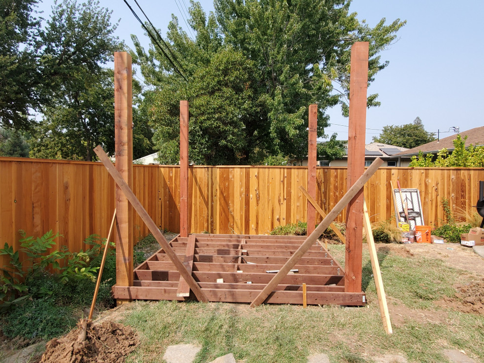 Redwood Patio and Pavilion