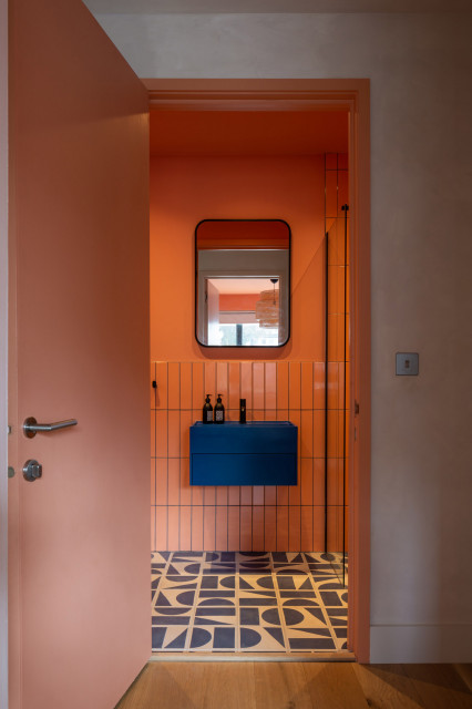 Screen House contemporary-powder-room