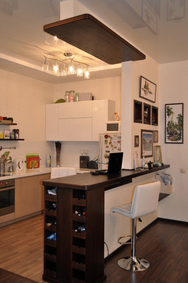 Квартира для молодой семьи в ЖК "Парковый" в современном стиле