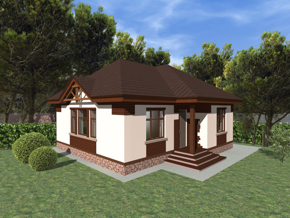 Одноэтажный гостевой дом