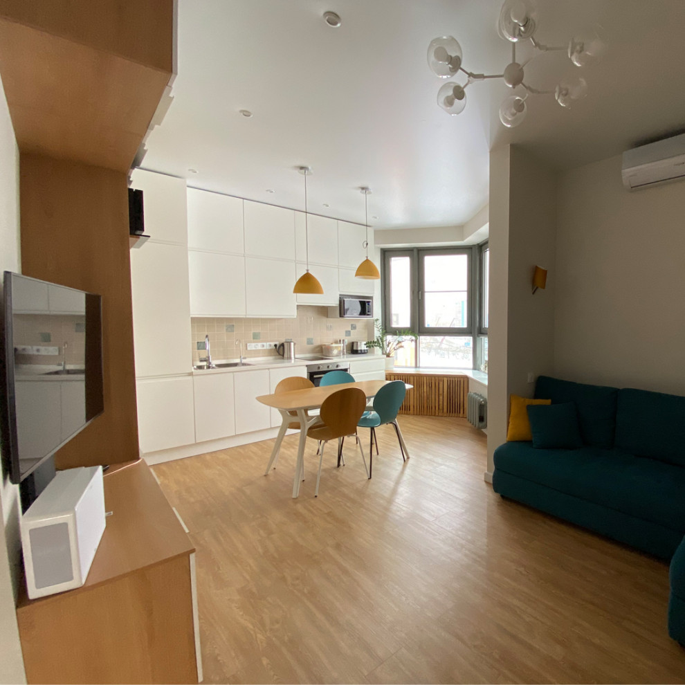 Трехкомнатная квартира-студия в ЖК "РИВЕР-ПАРК" г.Москва