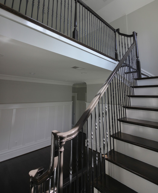 Project #41 | Dramatic Entry Staircase classique-chic-escalier