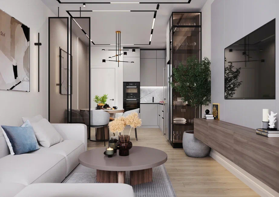 Ремонт квартиры (трехкомнатной) для семьи из трех человек